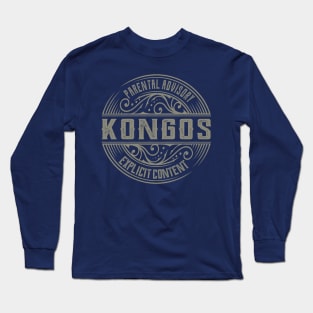 Kongos Vintage Ornament Long Sleeve T-Shirt